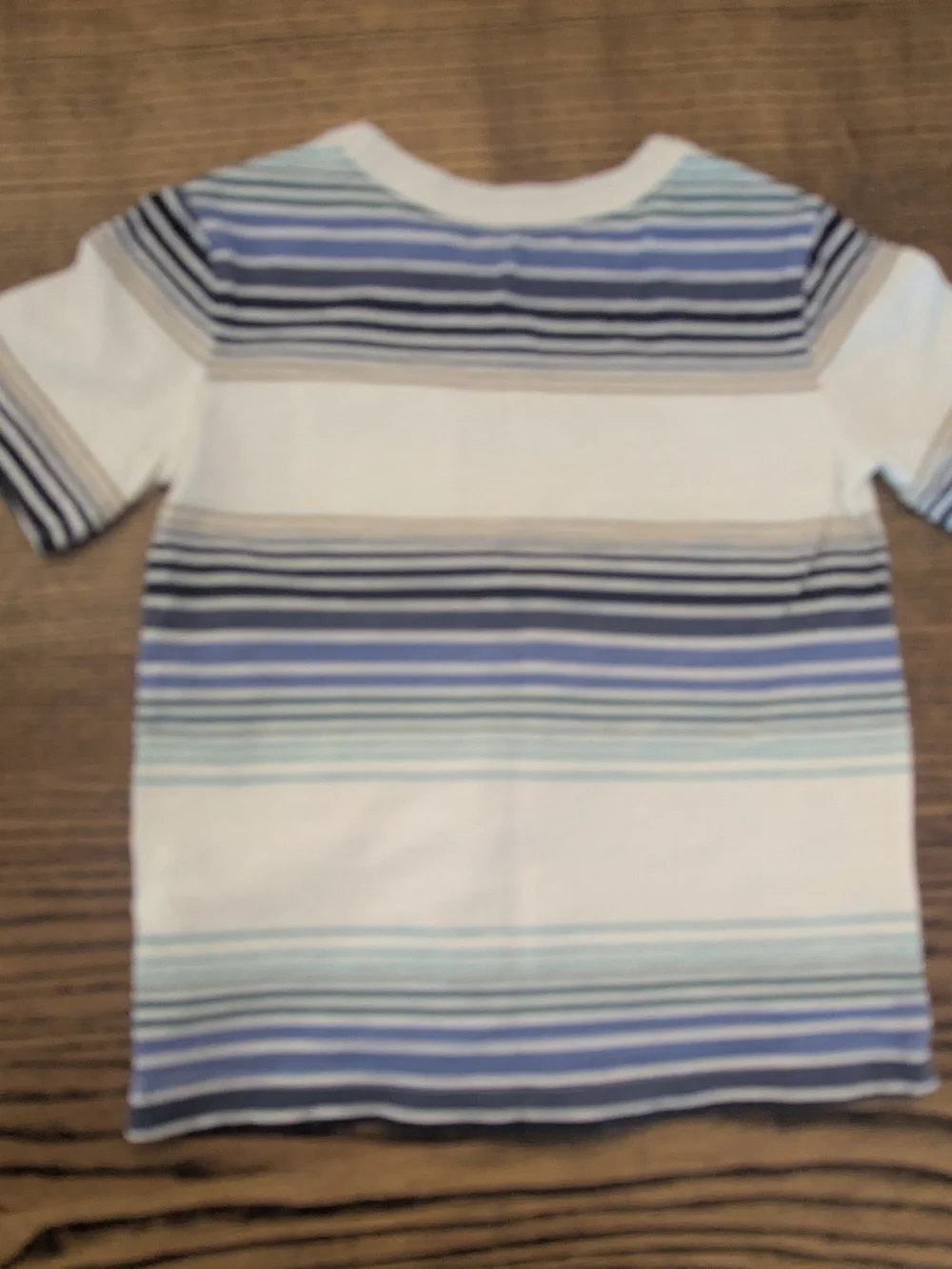 EUC Oshkosh Baby Boy 18 month striped short sleeve shirt 100% cotton